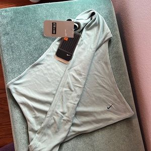 Nike women’s small DRI-FIT workout shirt one shoulder